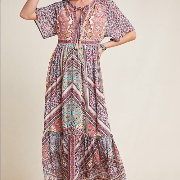 Anthropologie Dresses & Skirts - Anthropologie Kachel Dessa Tunic Dress Size Medium